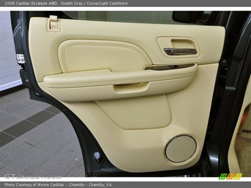 Stealth Gray / Cocoa/Light Cashmere 2008 Cadillac Escalade AWD