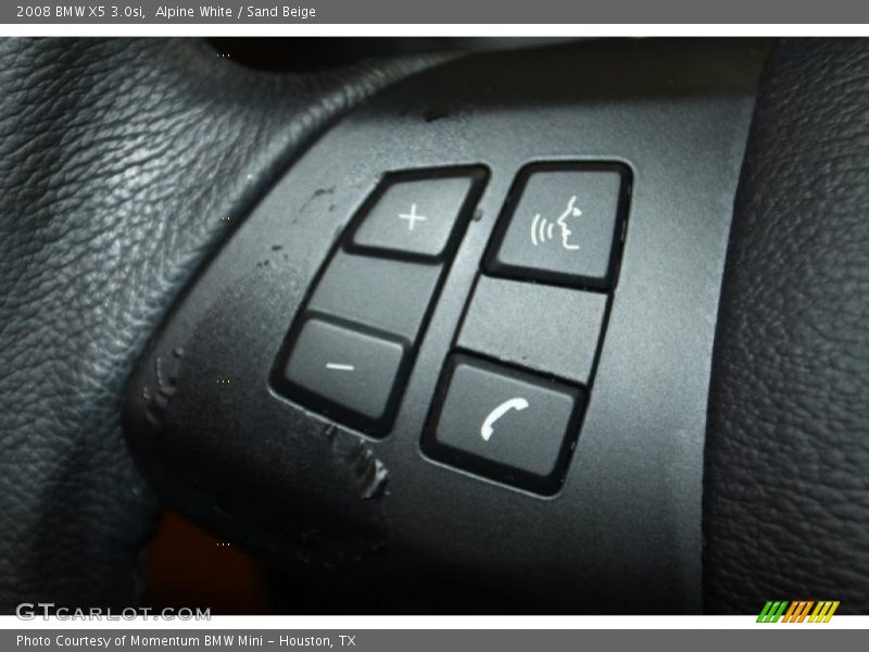 Alpine White / Sand Beige 2008 BMW X5 3.0si