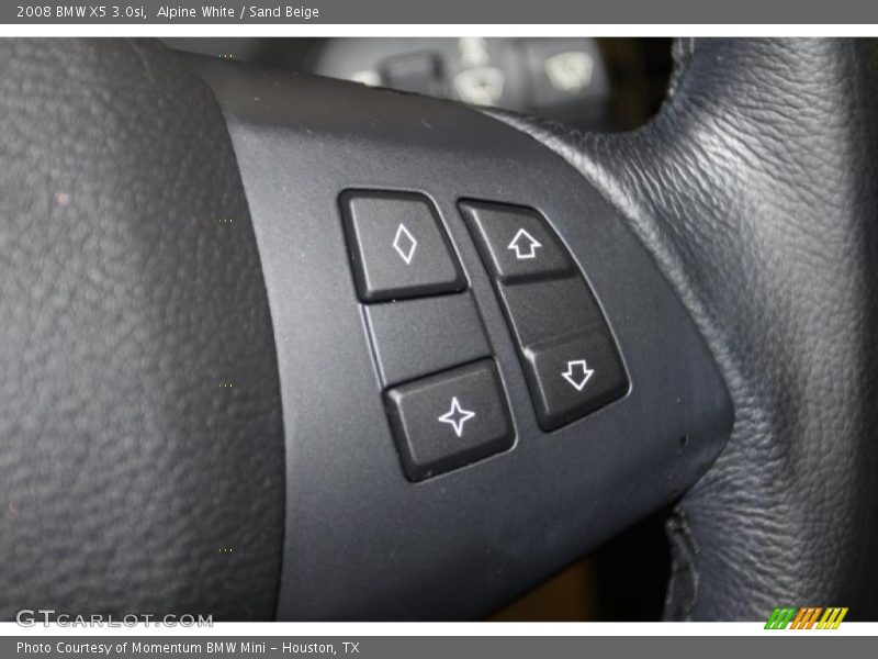 Alpine White / Sand Beige 2008 BMW X5 3.0si