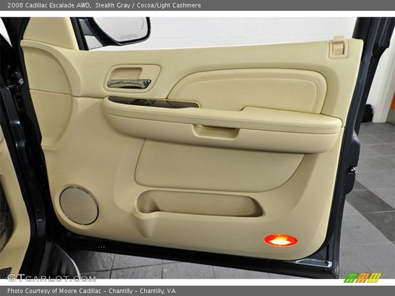 Stealth Gray / Cocoa/Light Cashmere 2008 Cadillac Escalade AWD