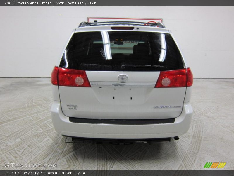 Arctic Frost Pearl / Fawn 2008 Toyota Sienna Limited