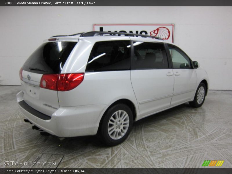 Arctic Frost Pearl / Fawn 2008 Toyota Sienna Limited