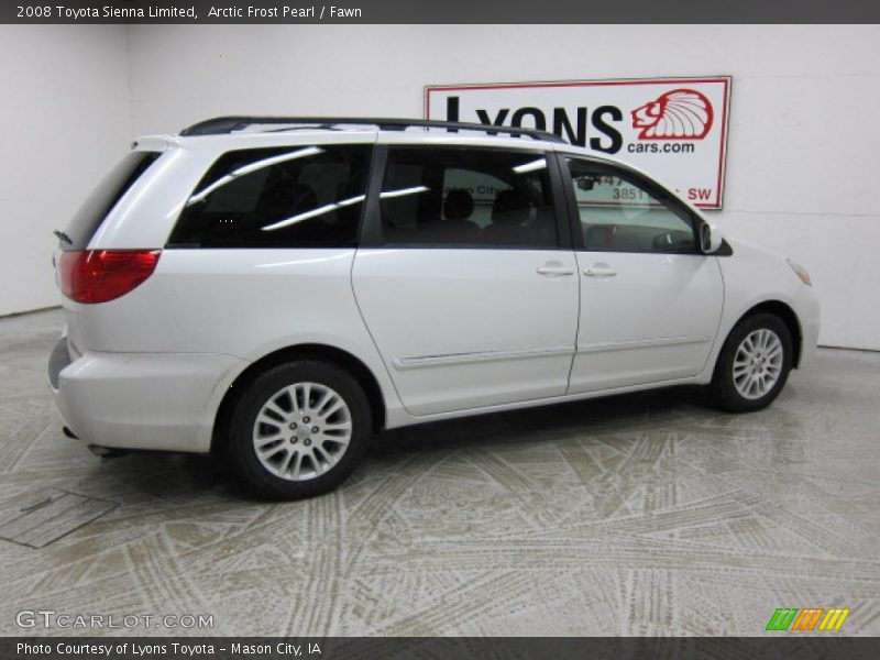 Arctic Frost Pearl / Fawn 2008 Toyota Sienna Limited