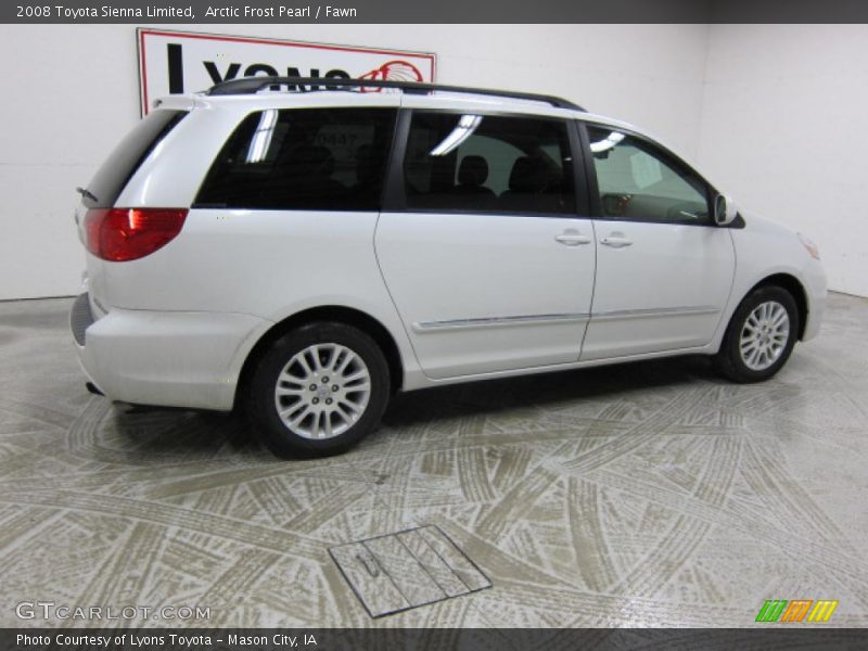 Arctic Frost Pearl / Fawn 2008 Toyota Sienna Limited