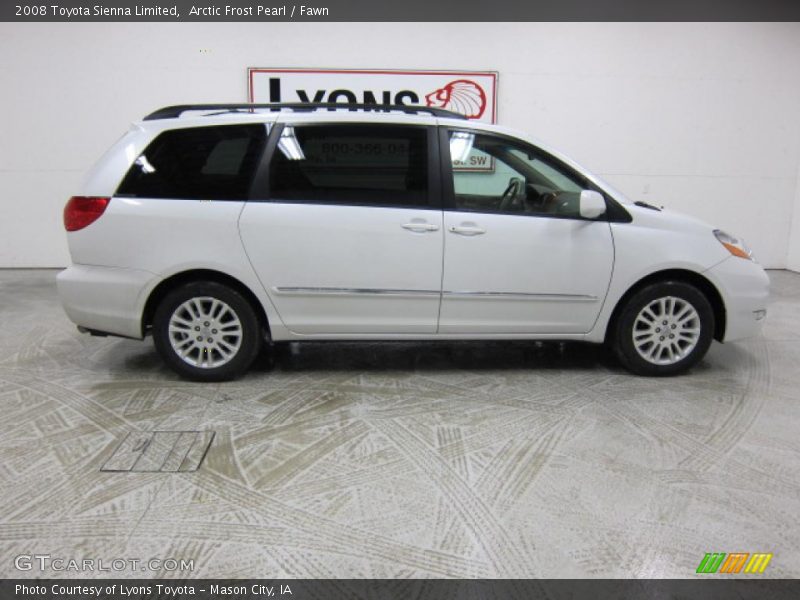  2008 Sienna Limited Arctic Frost Pearl