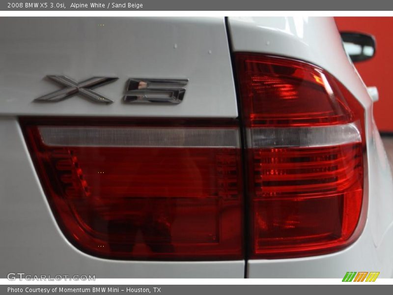 Alpine White / Sand Beige 2008 BMW X5 3.0si