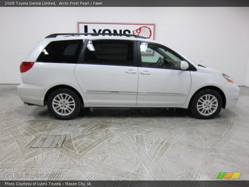 Arctic Frost Pearl / Fawn 2008 Toyota Sienna Limited