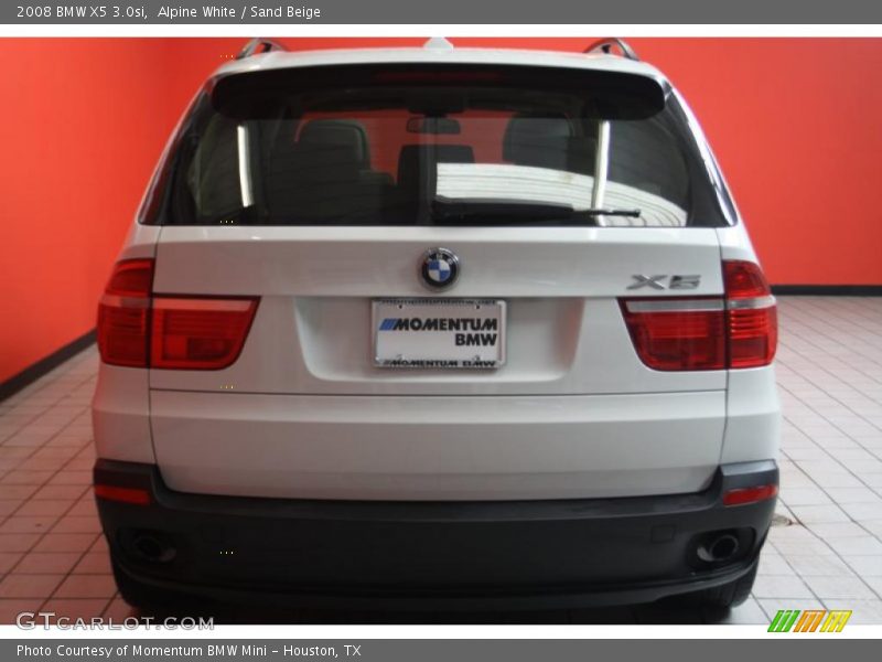 Alpine White / Sand Beige 2008 BMW X5 3.0si