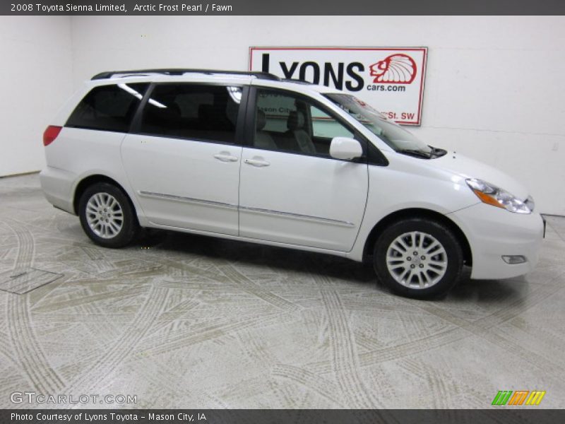 Arctic Frost Pearl / Fawn 2008 Toyota Sienna Limited