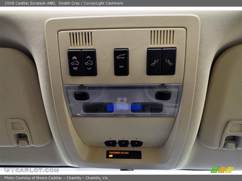 Stealth Gray / Cocoa/Light Cashmere 2008 Cadillac Escalade AWD