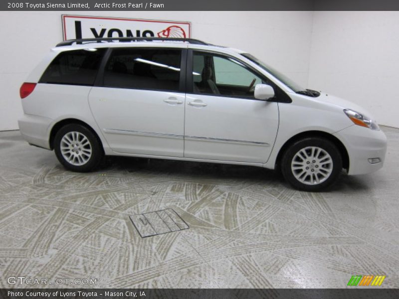 Arctic Frost Pearl / Fawn 2008 Toyota Sienna Limited