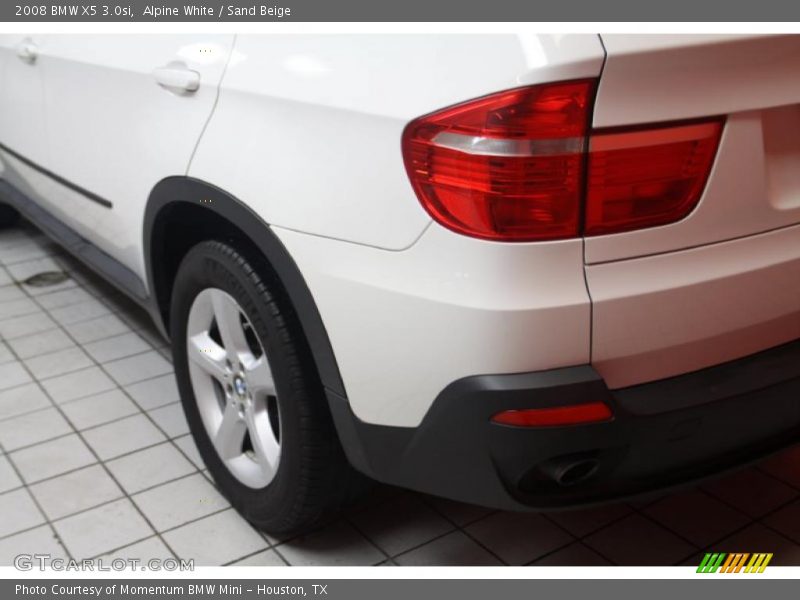Alpine White / Sand Beige 2008 BMW X5 3.0si