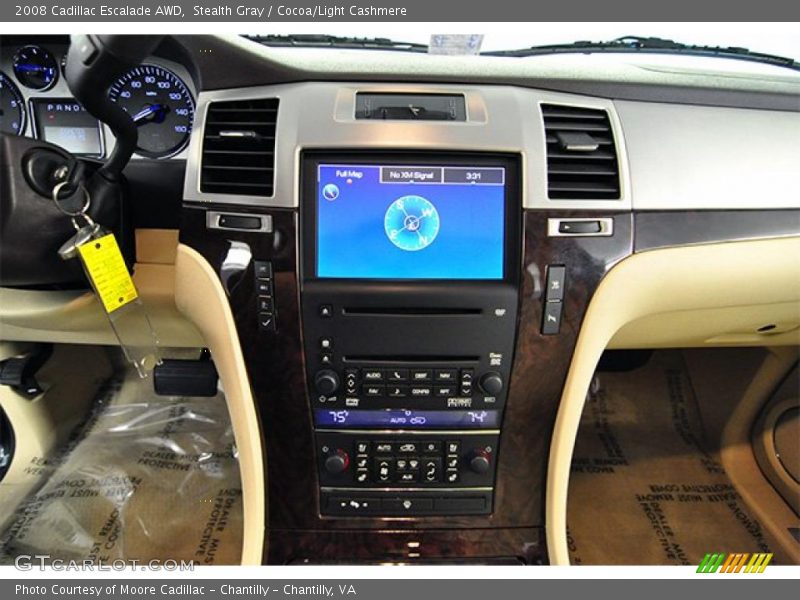 Stealth Gray / Cocoa/Light Cashmere 2008 Cadillac Escalade AWD