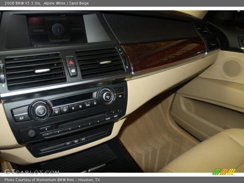 Alpine White / Sand Beige 2008 BMW X5 3.0si