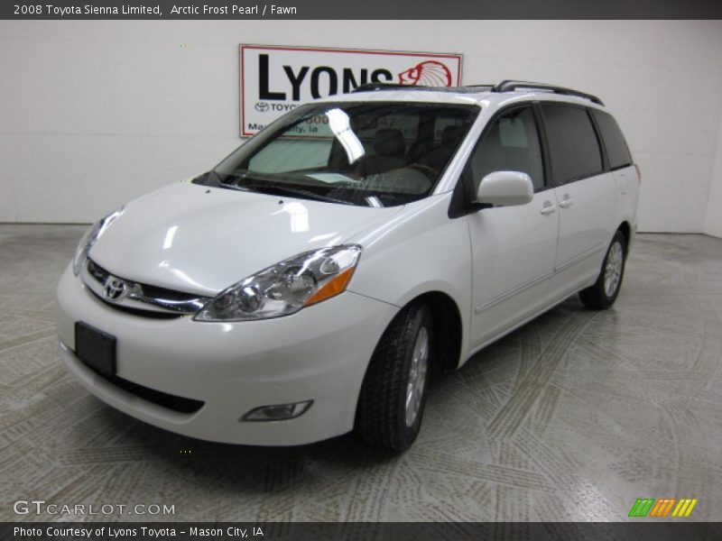 2008 Sienna Limited Arctic Frost Pearl