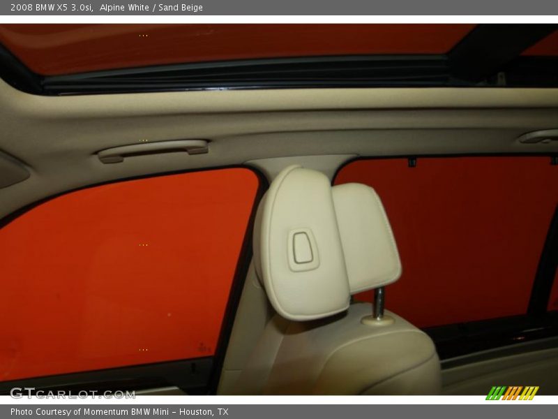 Alpine White / Sand Beige 2008 BMW X5 3.0si