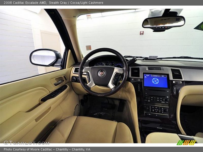 Stealth Gray / Cocoa/Light Cashmere 2008 Cadillac Escalade AWD