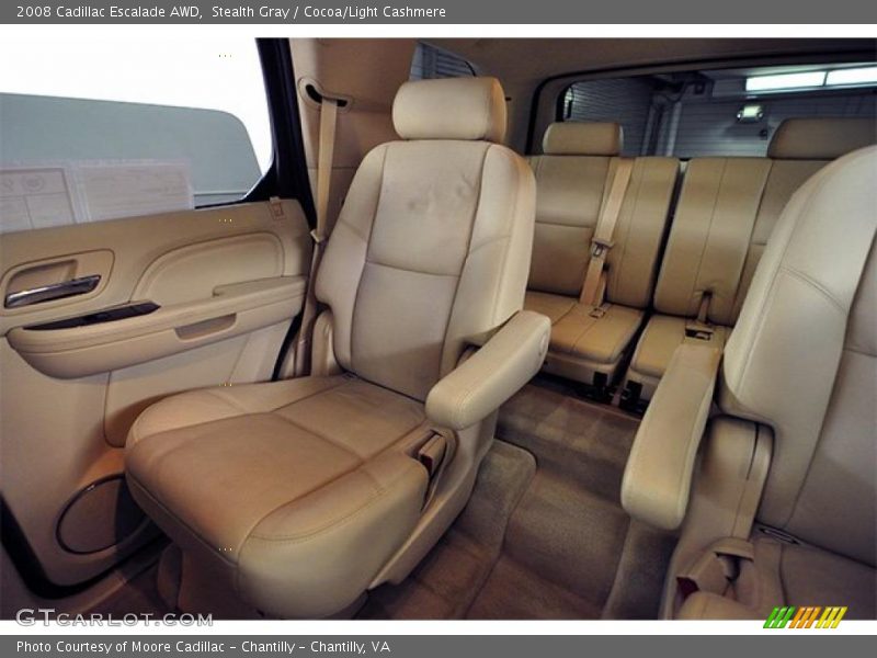 Stealth Gray / Cocoa/Light Cashmere 2008 Cadillac Escalade AWD