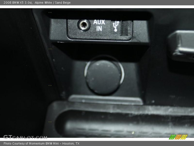 Alpine White / Sand Beige 2008 BMW X5 3.0si
