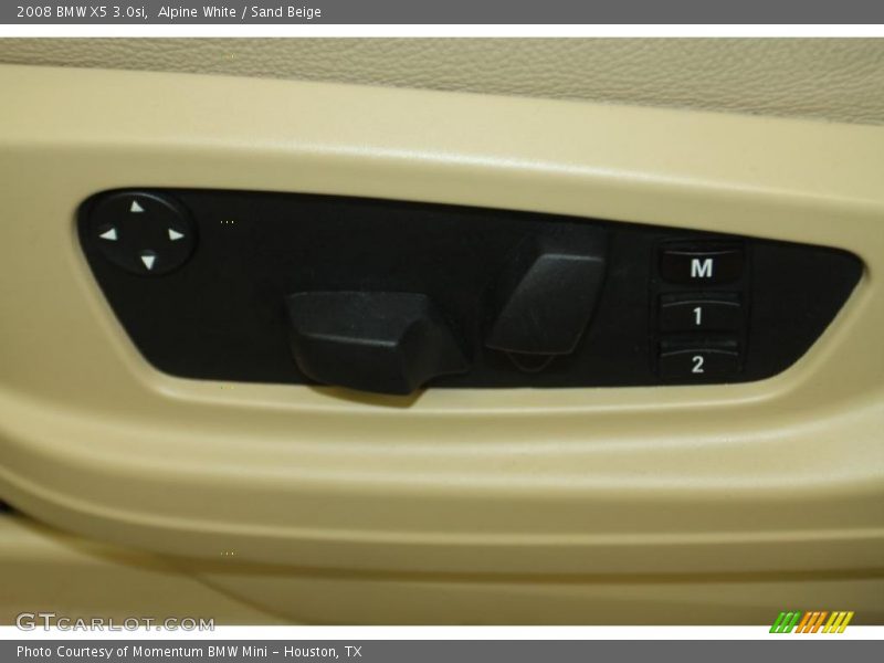 Alpine White / Sand Beige 2008 BMW X5 3.0si