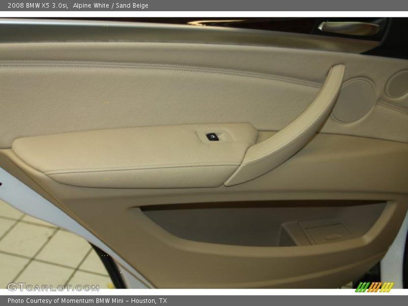 Alpine White / Sand Beige 2008 BMW X5 3.0si