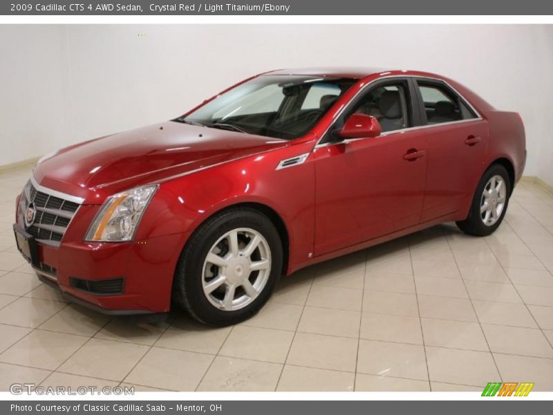  2009 CTS 4 AWD Sedan Crystal Red