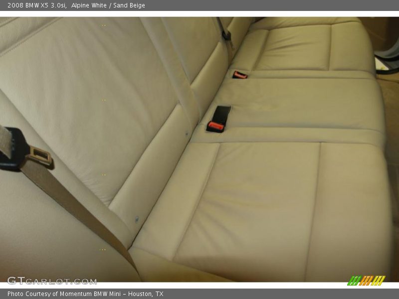 Alpine White / Sand Beige 2008 BMW X5 3.0si