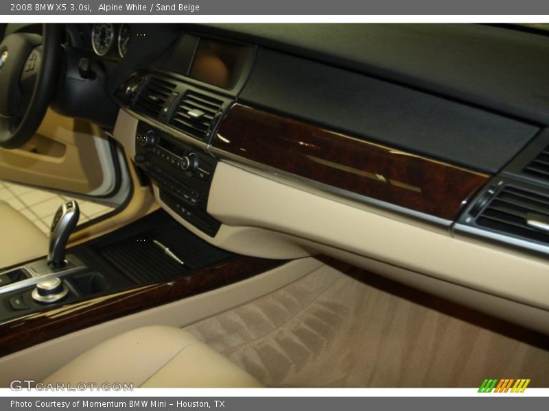 Alpine White / Sand Beige 2008 BMW X5 3.0si