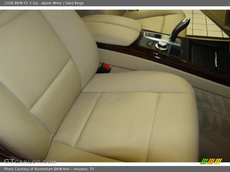 Alpine White / Sand Beige 2008 BMW X5 3.0si