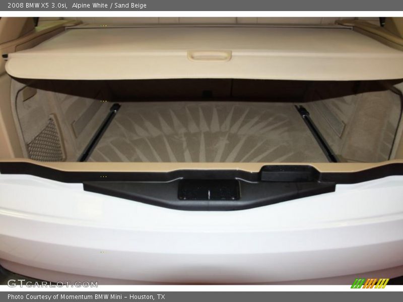 Alpine White / Sand Beige 2008 BMW X5 3.0si