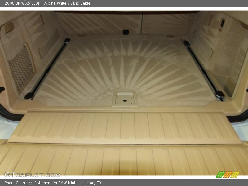 Alpine White / Sand Beige 2008 BMW X5 3.0si