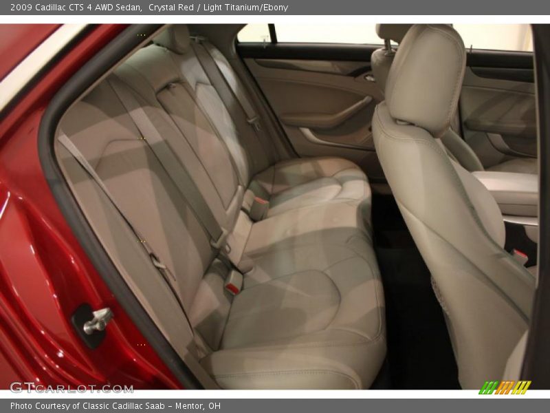  2009 CTS 4 AWD Sedan Light Titanium/Ebony Interior