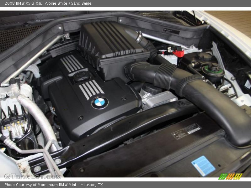 Alpine White / Sand Beige 2008 BMW X5 3.0si