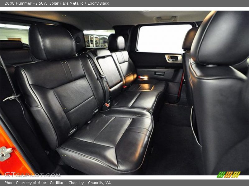 Solar Flare Metallic / Ebony Black 2008 Hummer H2 SUV
