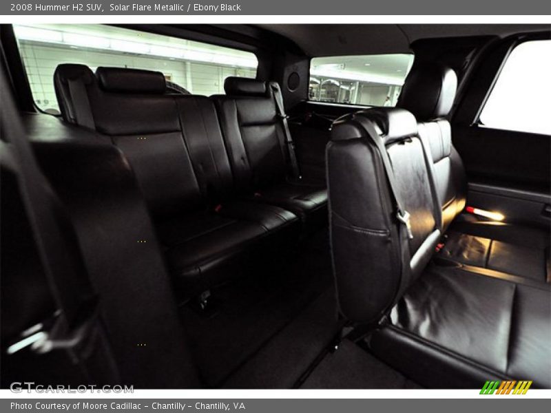 Solar Flare Metallic / Ebony Black 2008 Hummer H2 SUV