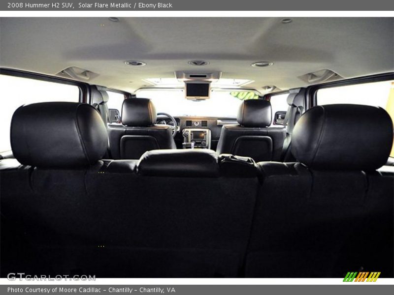 Solar Flare Metallic / Ebony Black 2008 Hummer H2 SUV