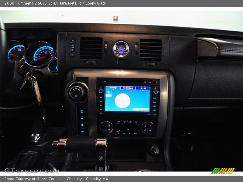 Solar Flare Metallic / Ebony Black 2008 Hummer H2 SUV