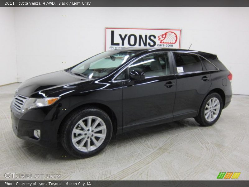Black / Light Gray 2011 Toyota Venza I4 AWD