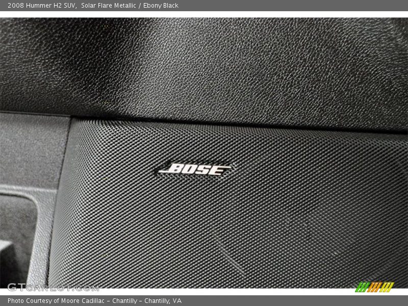 Solar Flare Metallic / Ebony Black 2008 Hummer H2 SUV