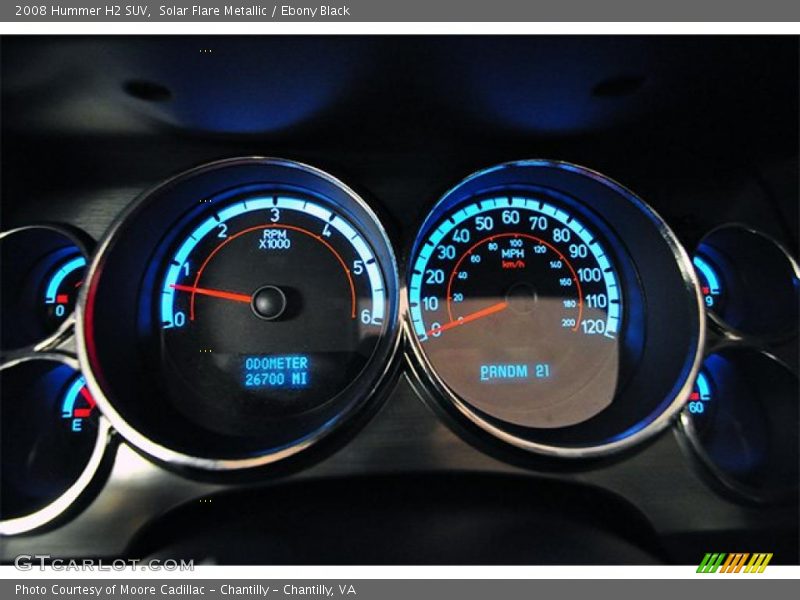 2008 H2 SUV SUV Gauges