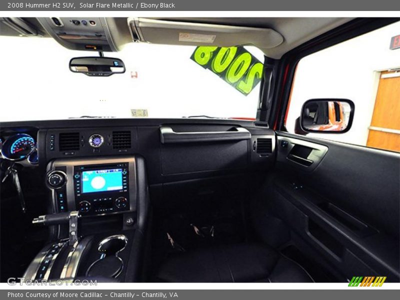 Solar Flare Metallic / Ebony Black 2008 Hummer H2 SUV