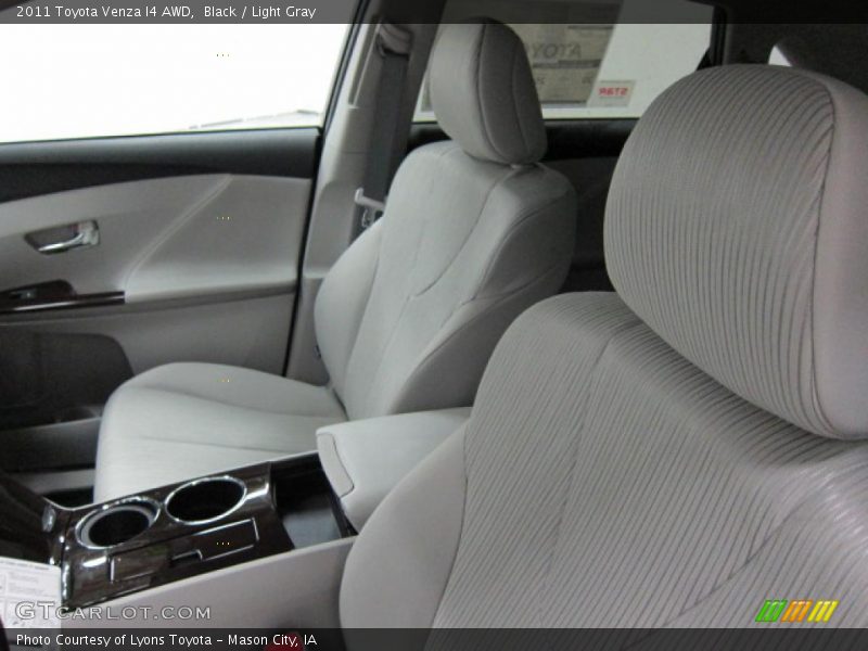 Black / Light Gray 2011 Toyota Venza I4 AWD