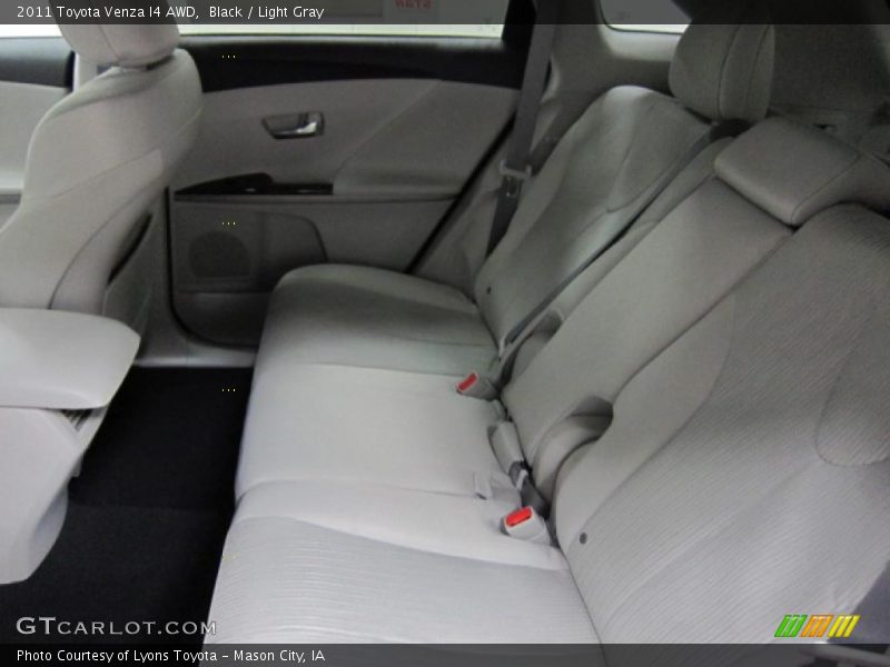 Black / Light Gray 2011 Toyota Venza I4 AWD