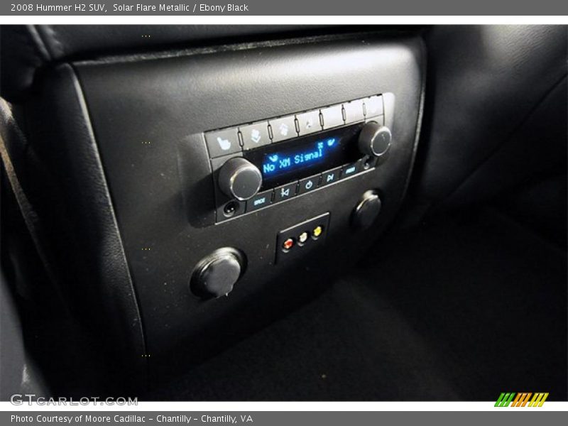 Solar Flare Metallic / Ebony Black 2008 Hummer H2 SUV
