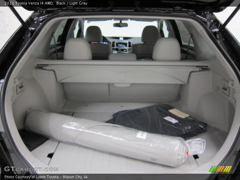Black / Light Gray 2011 Toyota Venza I4 AWD