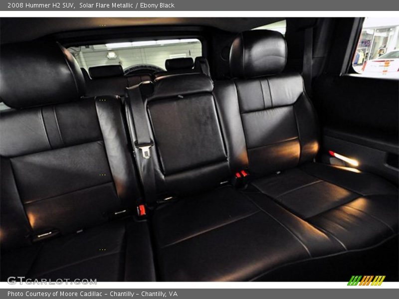 Solar Flare Metallic / Ebony Black 2008 Hummer H2 SUV