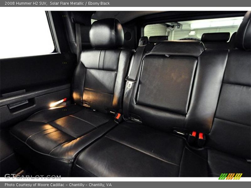 Solar Flare Metallic / Ebony Black 2008 Hummer H2 SUV