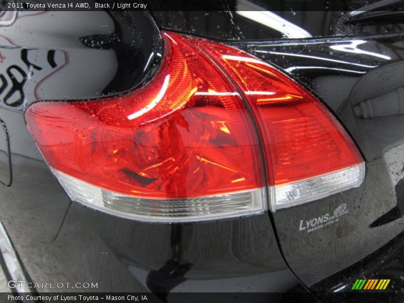 Black / Light Gray 2011 Toyota Venza I4 AWD
