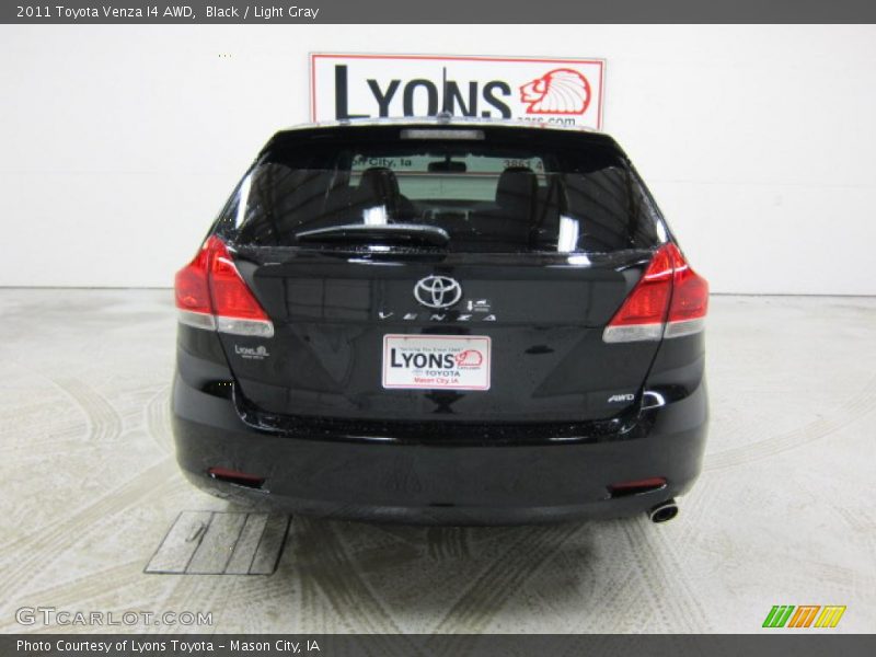 Black / Light Gray 2011 Toyota Venza I4 AWD