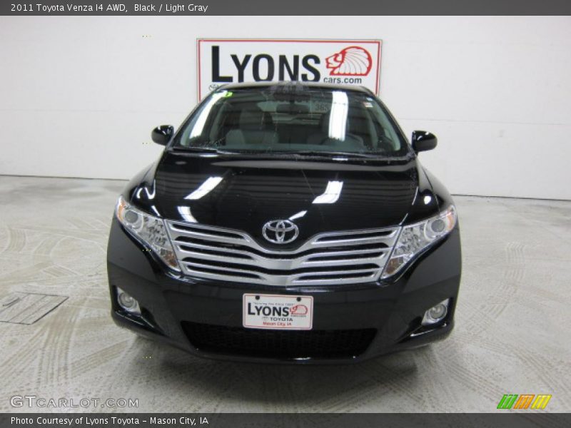 Black / Light Gray 2011 Toyota Venza I4 AWD